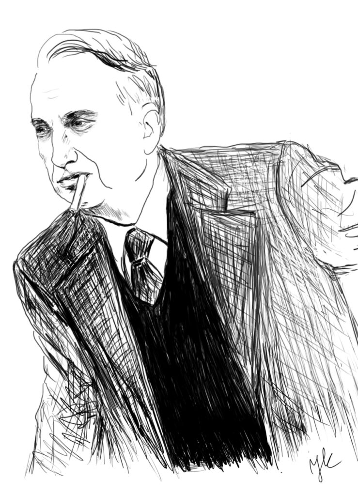 Roland Barthes portret