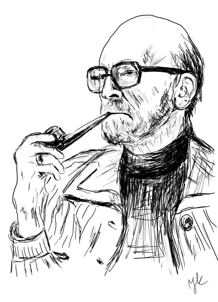 Mircea Eliade portret