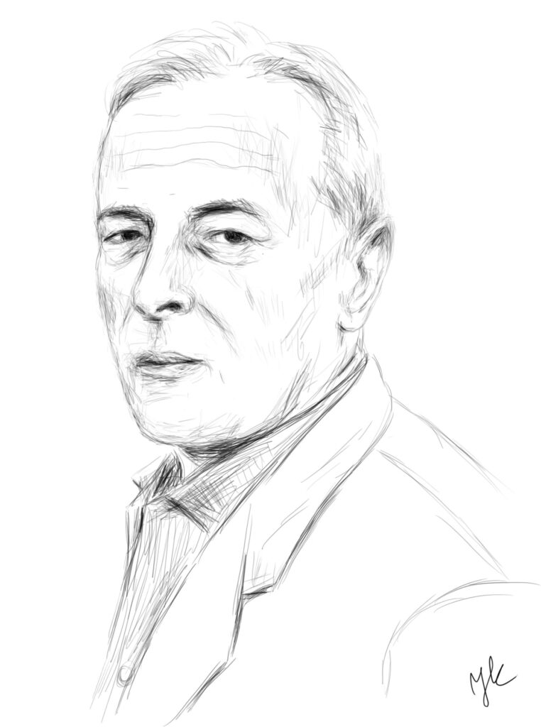Witold Gombrowicz portret