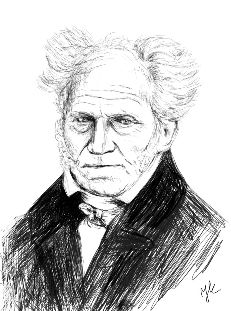 Artur Schopenhauer portret